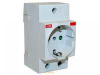  АВВ Розетка щитовая 2р+N М1173 16A Schuko 