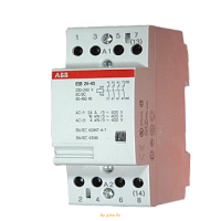  ABB Контактор модульный ESB 25-40 220B 24А AC 