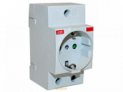  АВВ Розетка щитовая 2р+N М1173 16A Schuko 