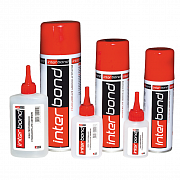  INTERBOND Двухкомпонентный цианакрилатный  клей 400ML+100G(25шт) 
